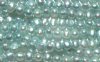 FWP 16inch Strand of 5mm Light Green Pearls